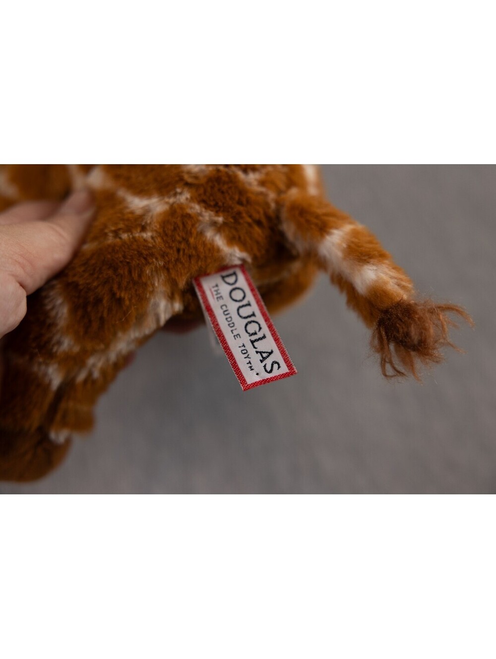 Douglas plush Jessie giraffe stuffed animal brown cream - Picture 4 of 6